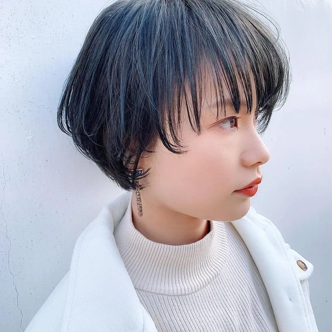 ショート カラー 中川 竜誠のヘアスタイル