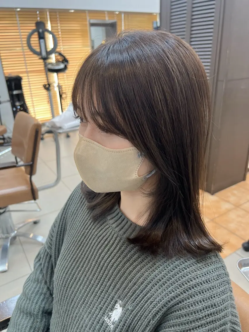 【5月☔️6月🏵️限定】顔まわりカット+エドルカラー🐬の写真