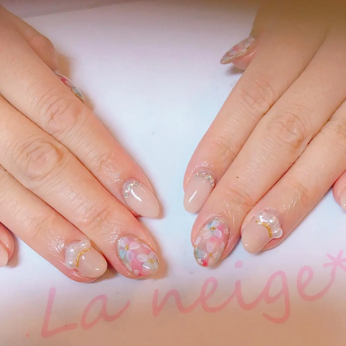 ネイル La neige* yuki 🐩🌙のネイルデザイン