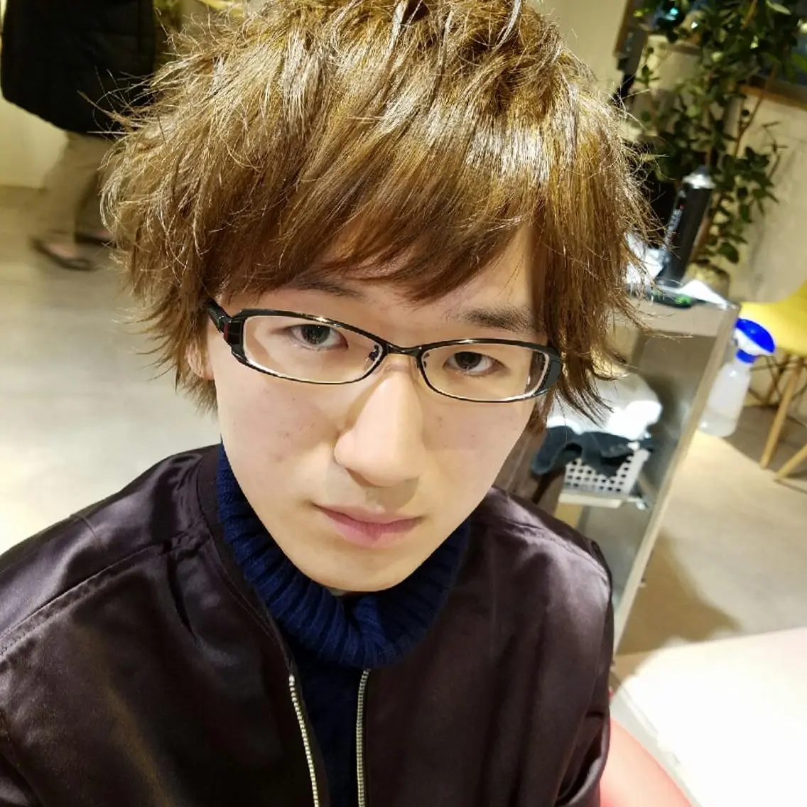 ショート カラー ヘアアレンジ メンズ メンズブリーチ ブリーチ ブリーチなしカラー 田中 光のヘアスタイル