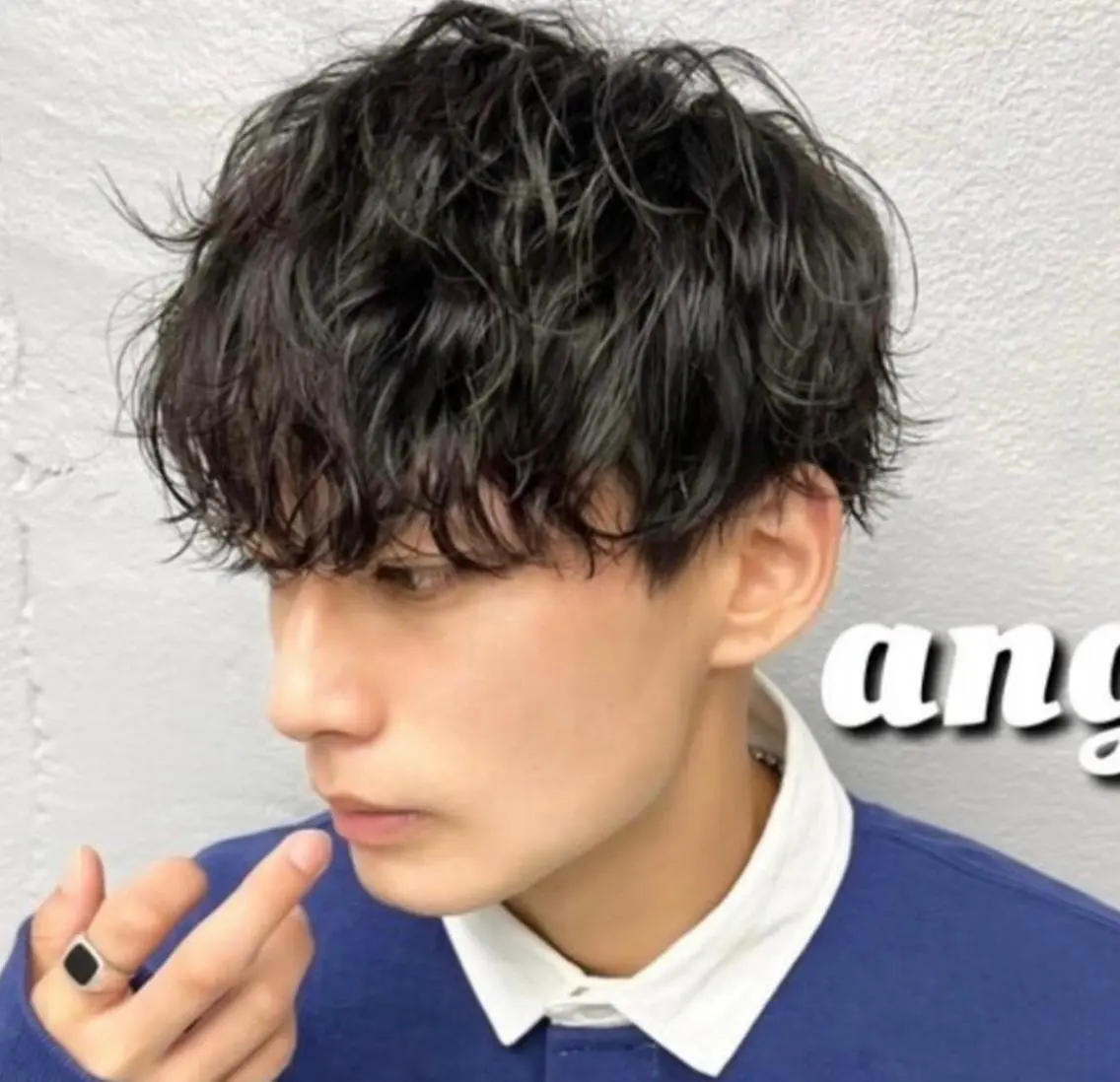 メンズ トレンドパーマ‼️ NAOKI💥のヘアスタイル