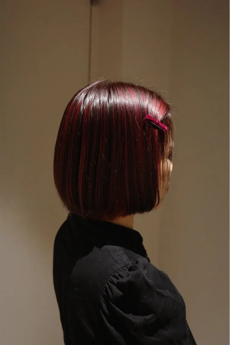 カラー 住谷 ゆりな　カット無料のヘアスタイル
