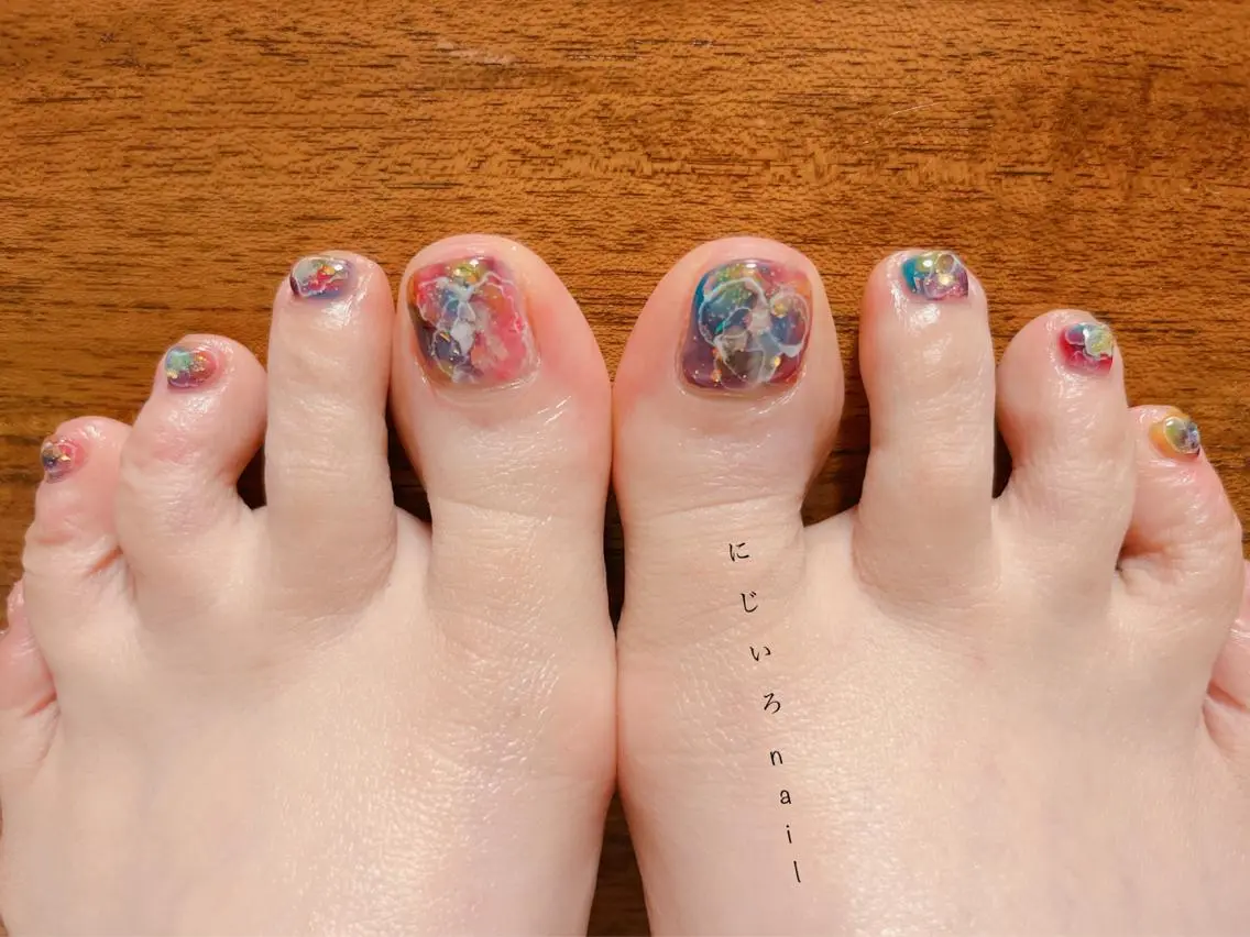 ネイル にじいろ nailのネイルデザイン