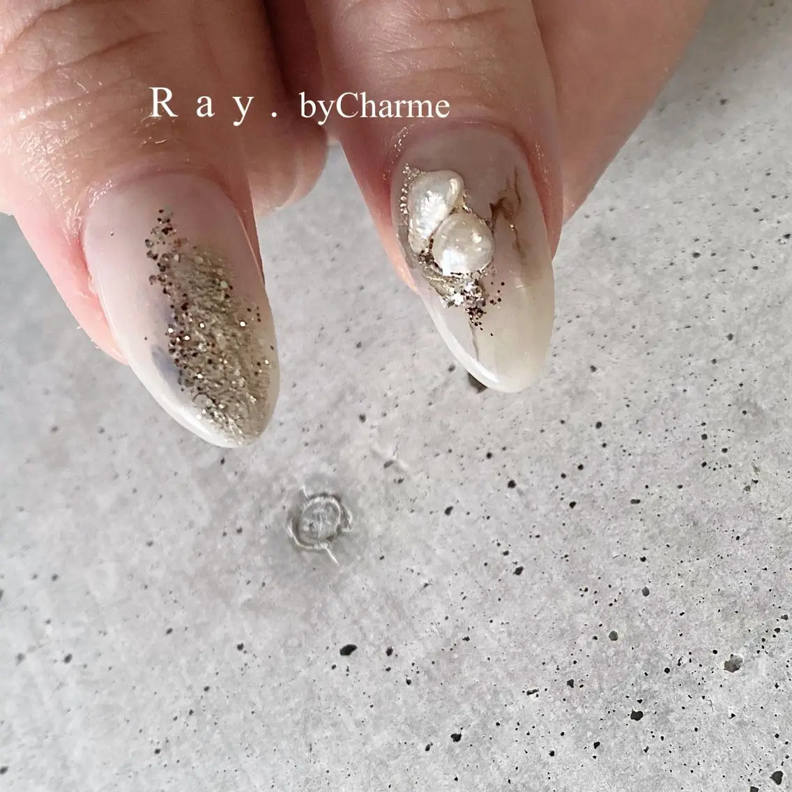 ネイル Ray. /綺麗目ニュアンスのネイルデザイン