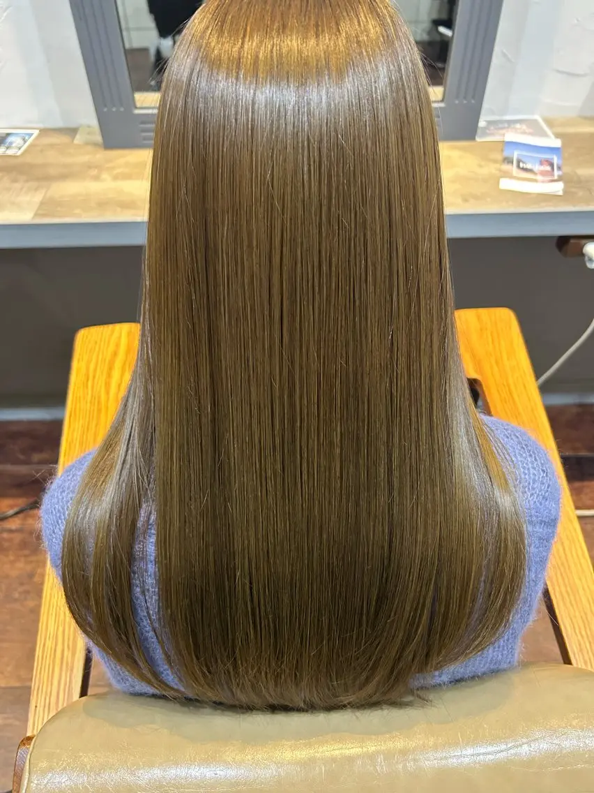 セミロング ヘアカラー トリートメント 🧊鎌田 拓磨🧊のヘアスタイル