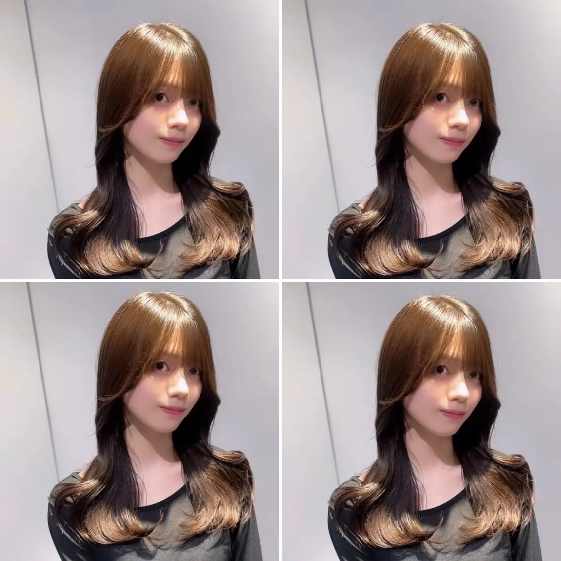 ミディアム カラー ヘアカラー トリートメント 👑錦糸町/毛流れ パーマ特化/NORIのヘアスタイル