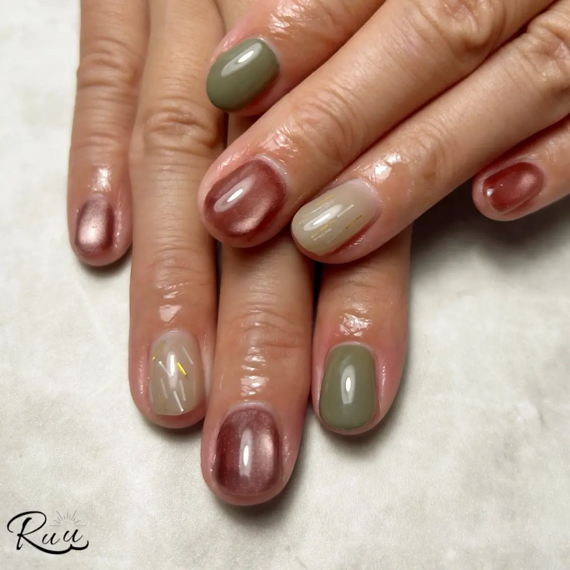ネイル Nail salon Ruu 【ルゥ】のネイルデザイン