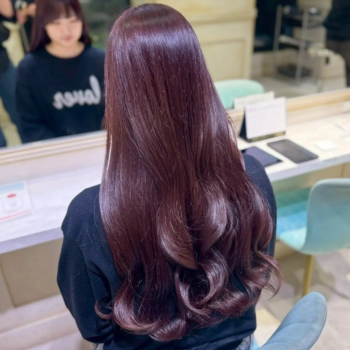 カラー ヘアカラー トリートメント 💙透明感艶カラー/ ゆうな💙のヘアスタイル