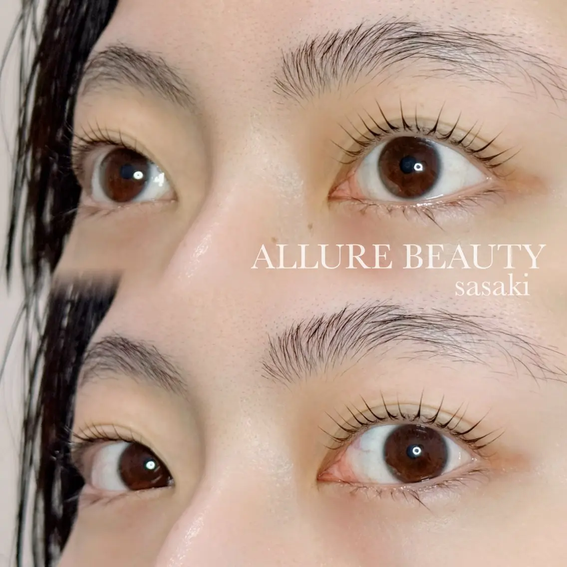 マツエク・マツパ ALLURE sasakiのマツエク・マツパデザイン