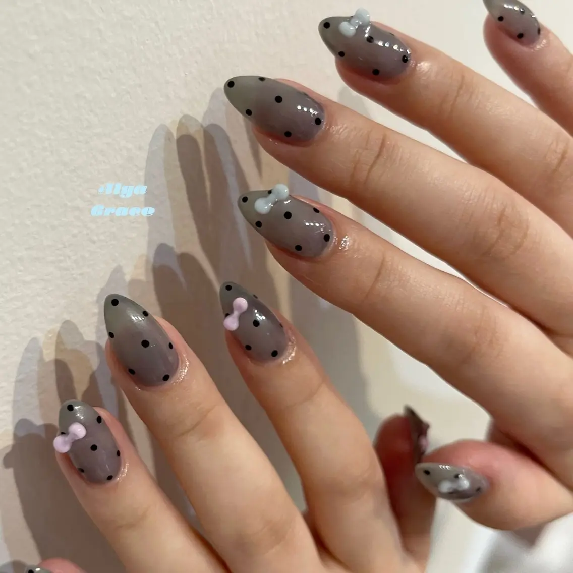 ネイル ハンドネイル alya grace 上野/韓国ネイルのネイルデザイン