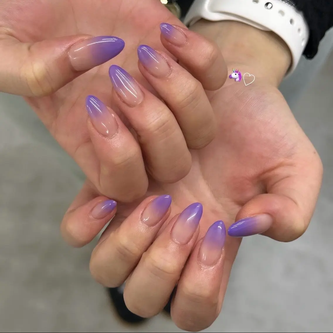 “オフ有り”カラーグラデーション☆彡の写真