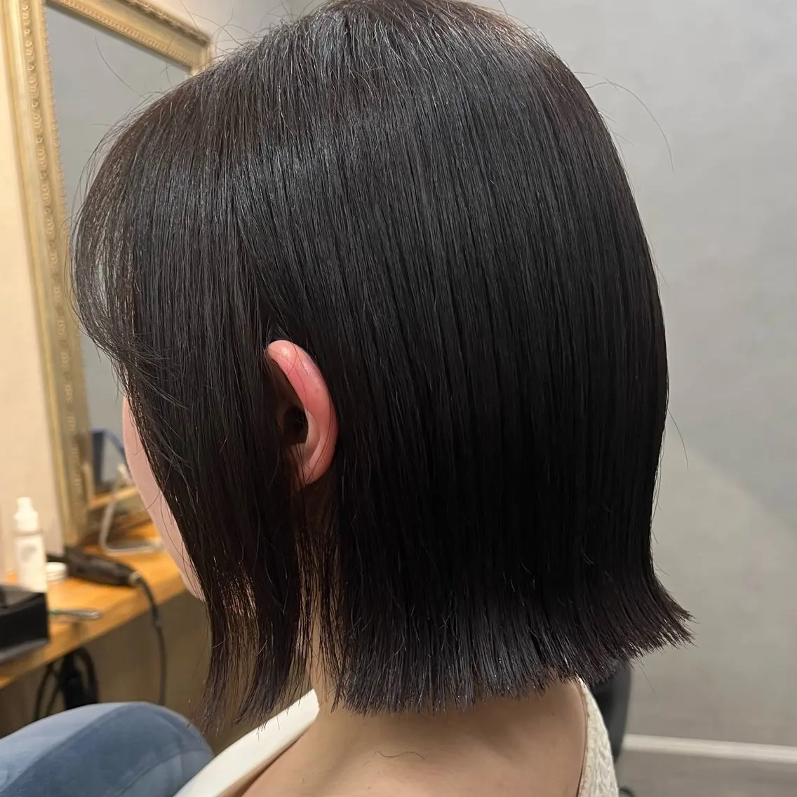 ショート ボブ レイヤー/縮毛矯正 /新宿/佐藤巧己✨のヘアスタイル
