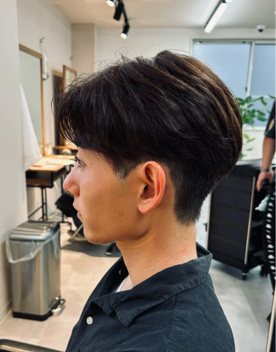 パーマ メンズ ビジネス カルマパーマ メンズパーマ カット パーマ 保立メンズパーマ /メンズカット船橋駅のヘアスタイル