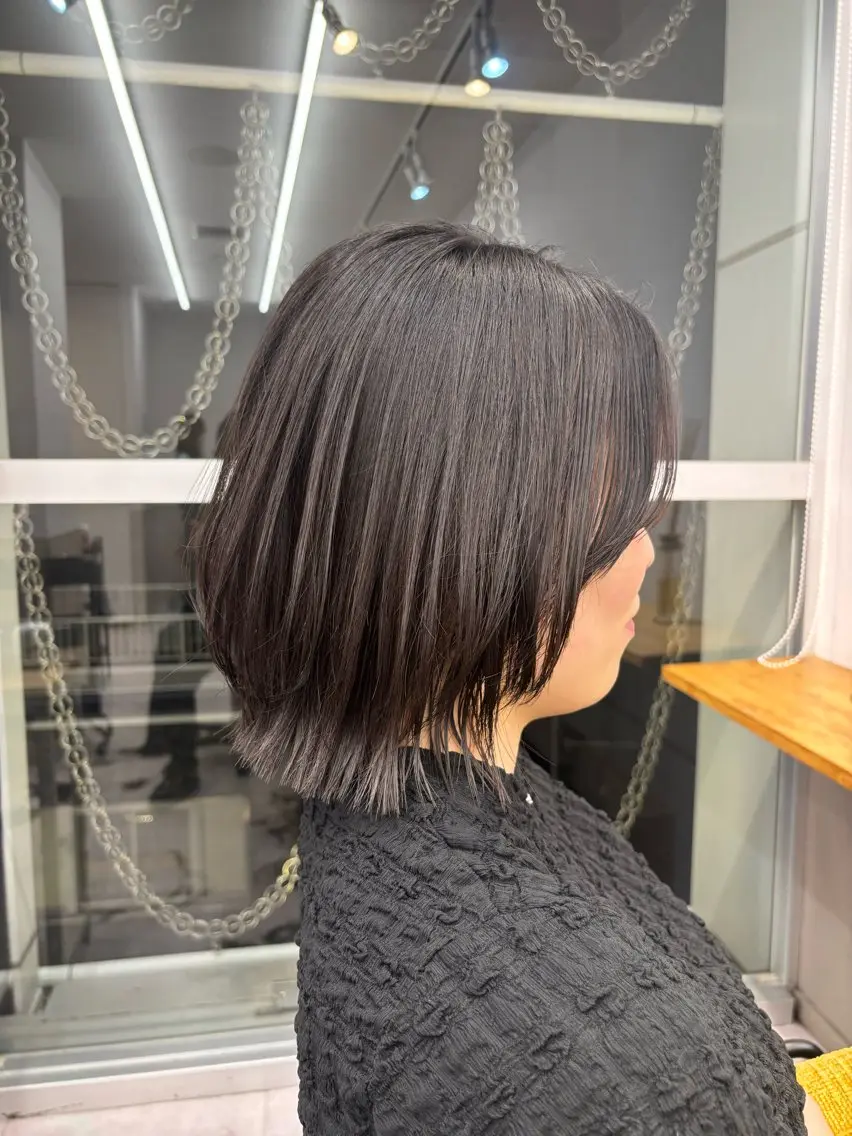 ミディアム レイヤー・カット モデル・こうたのヘアスタイル