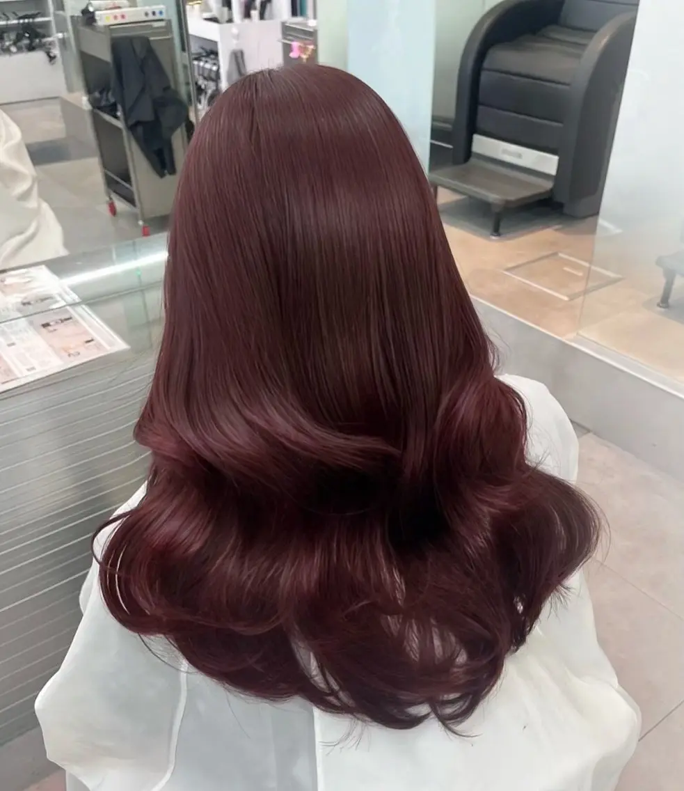 ロング カラー レイヤー特化/ 渋谷 りむのヘアスタイル