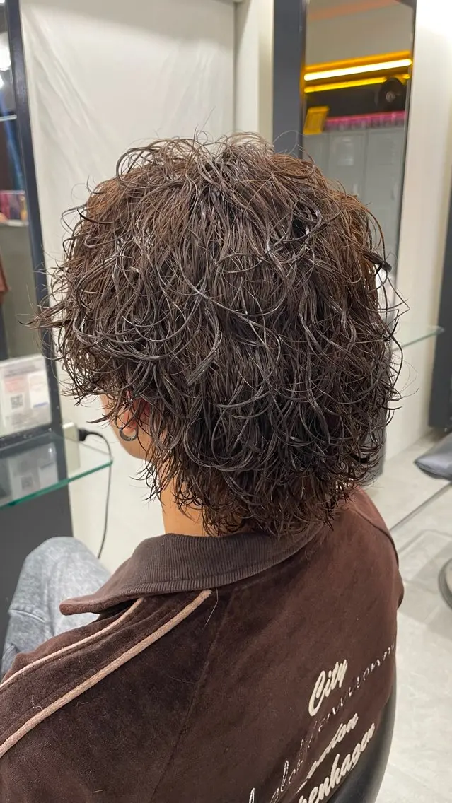 パーマ メンズ fifth 武正 琉生のヘアスタイル
