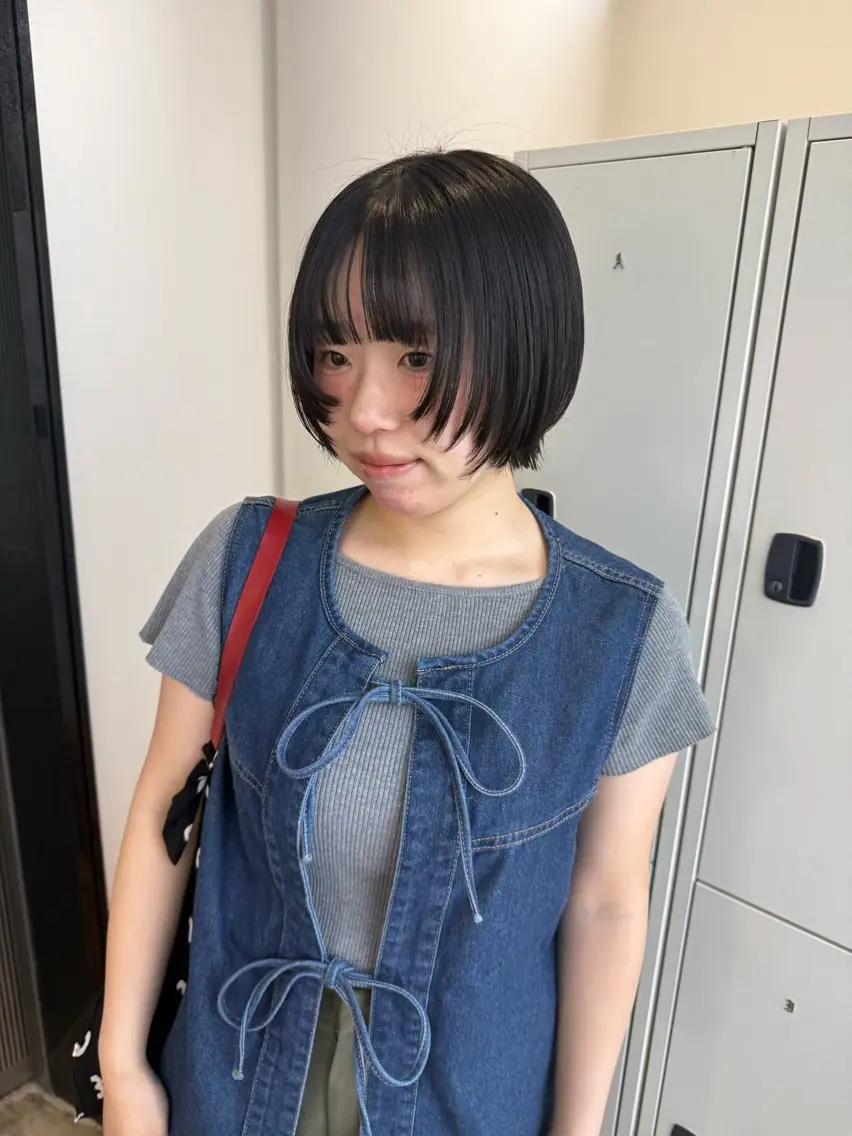 ショート ショートレイヤー レイヤーカット ショートヘア 🟡ひろの/ツヤ カラー/髪質改善🟡のヘアスタイル