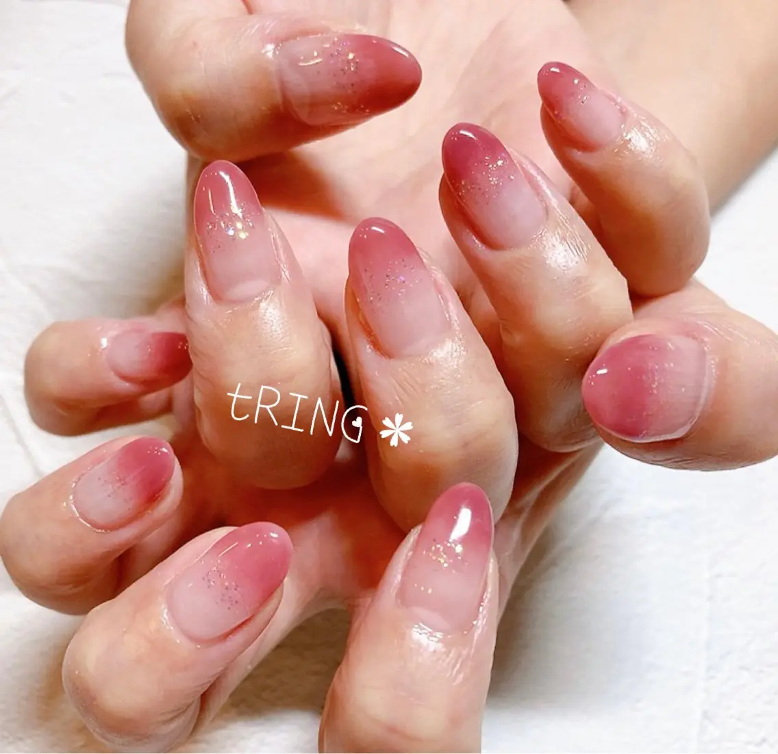 ネイル ハンドネイル tRING* しいの木台のネイルデザイン