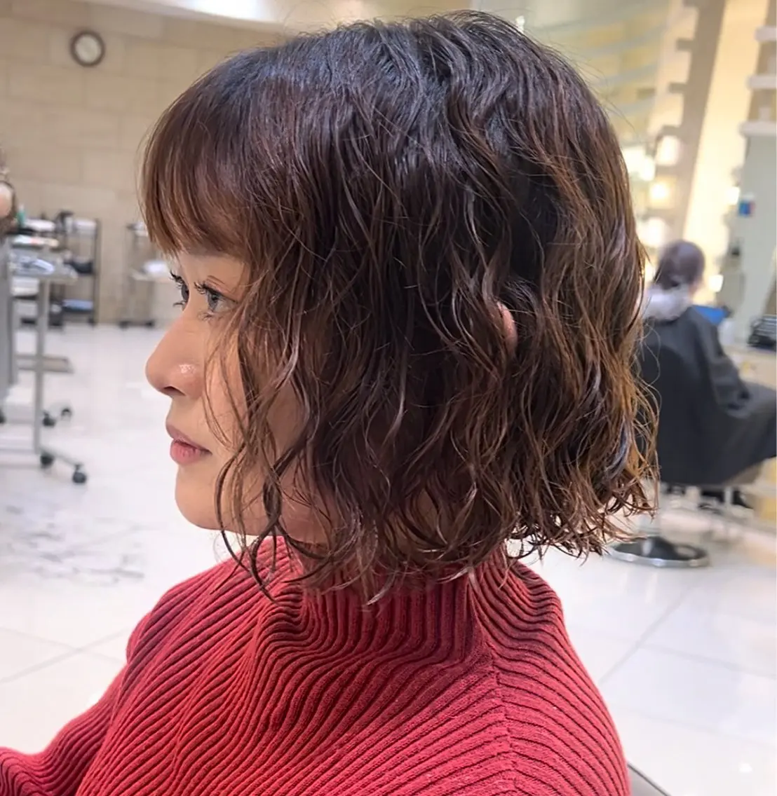 ミディアム HCA studioのヘアスタイル