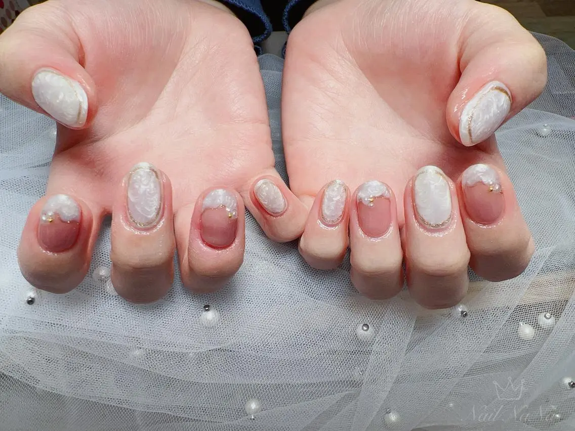 ショート カラー ネイル ハンドネイル Nail NaNaのネイルデザイン