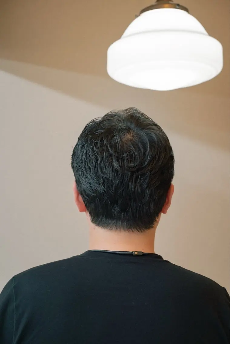 ショート カラー パーマ メンズ マレットヘア ショートヘア カット パーマ 🔗メンズサロン🔗 Kieのヘアスタイル