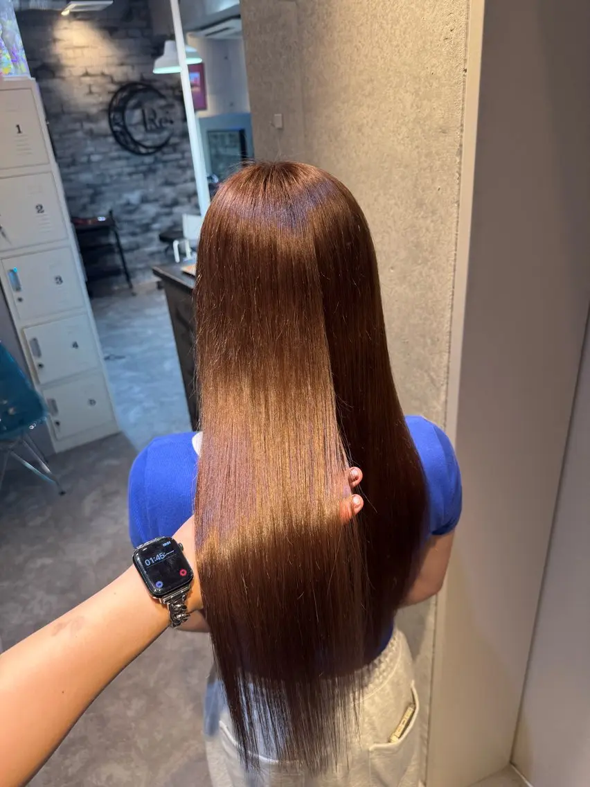 ロング 韓国レイヤー🩶🌙 Ryoseiのヘアスタイル