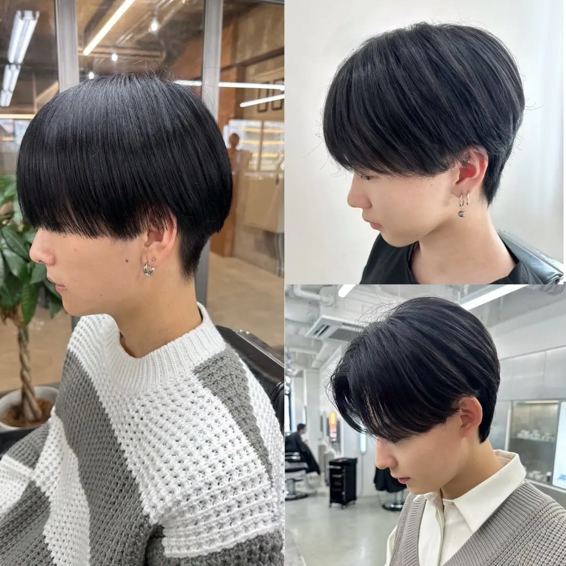 ✨️髪質改善✨メンズカット+縮毛矯正+高濃度トリートメントの写真