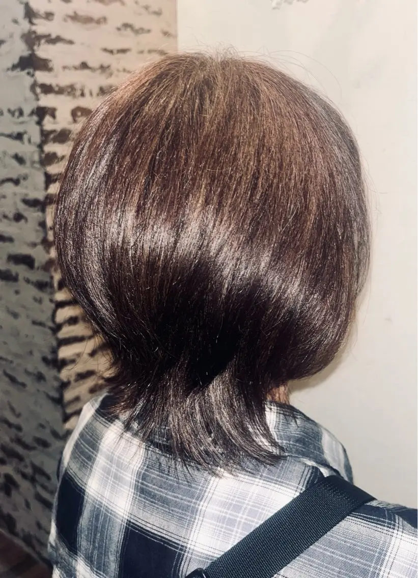 ショート カラー 髪質改善 曳舟FUKUDAのヘアスタイル