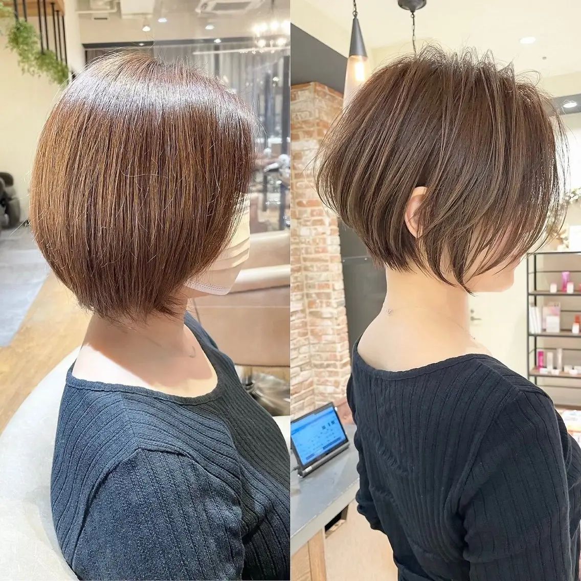 ショート カラー カット ヘアカラー ショート特化/ 似合わせ MARIAのヘアスタイル