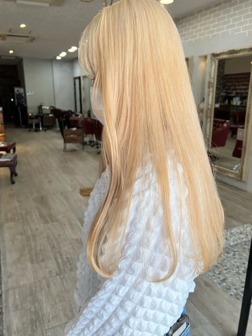 カラー sato harunaのヘアスタイル