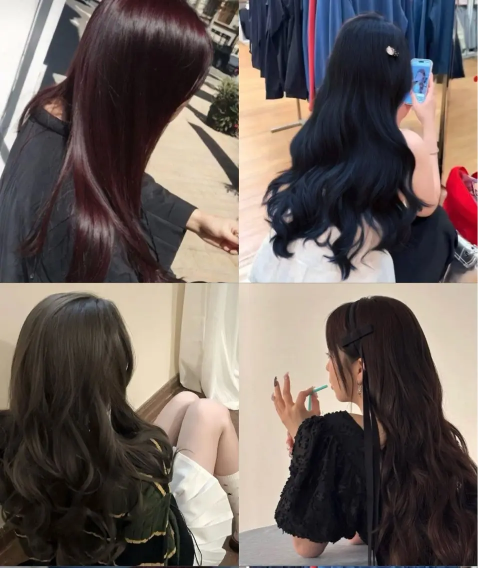 カラー ヘアカラー 透明感カラー ainaのヘアスタイル
