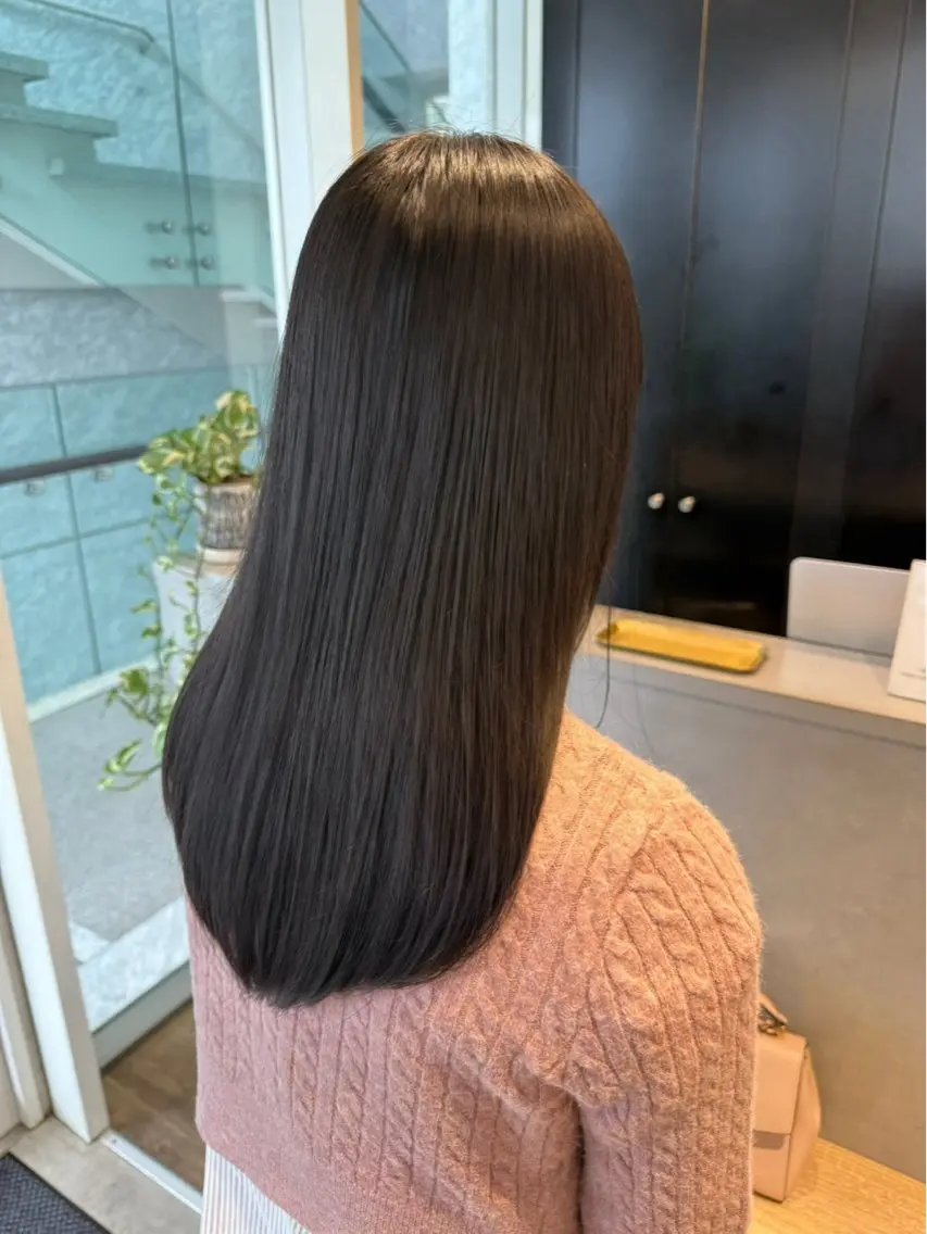 髪質改善ストレートパーマの写真