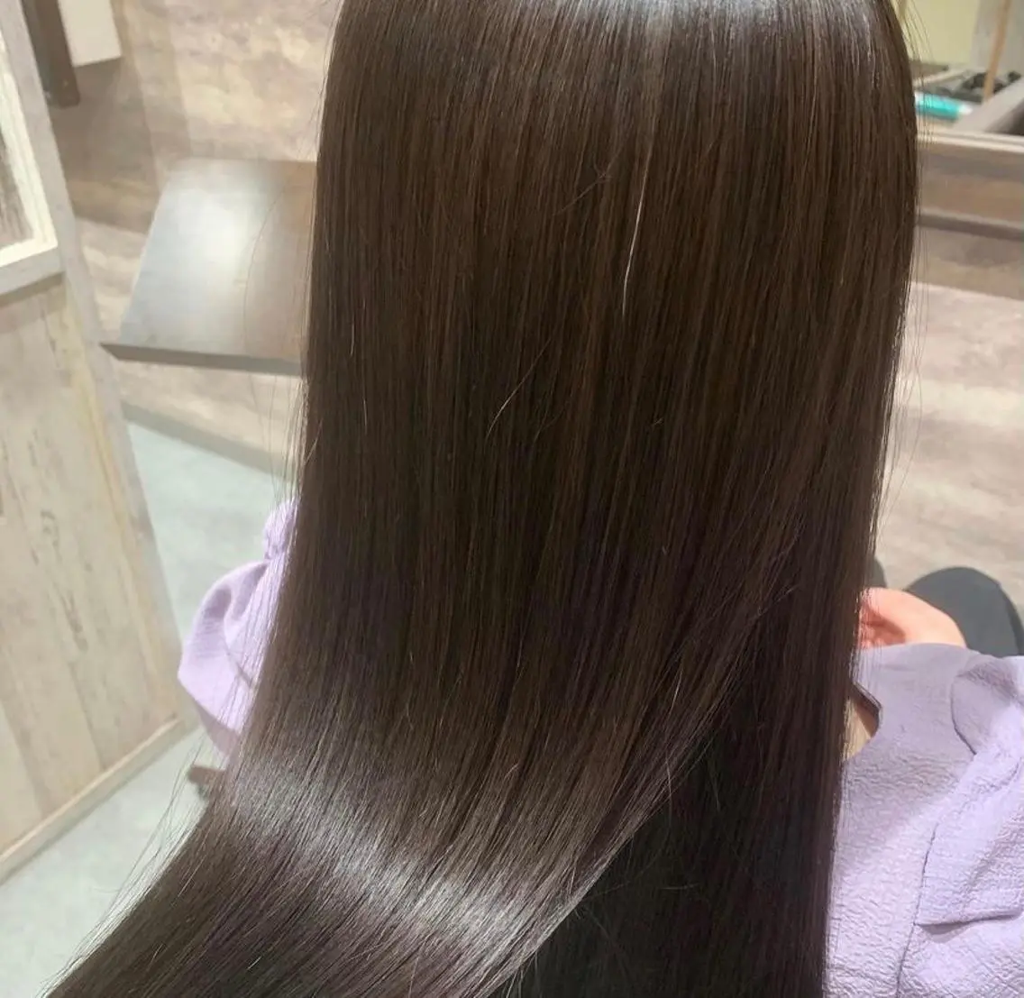 ロング カラー グレージュ 🫟Blanco🫟 Color&Careのヘアスタイル