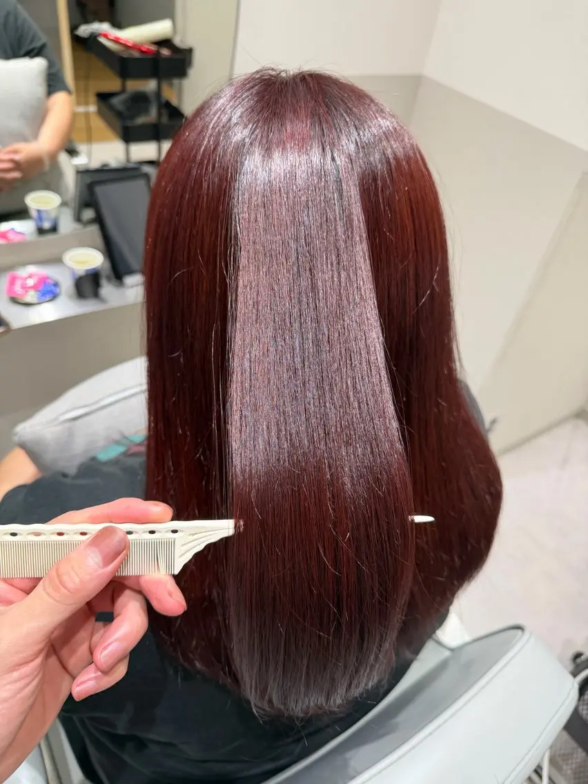 【色気溢れる艶髪♪】カット+TOKIO超音波TR+アイロン仕上げ♪の写真