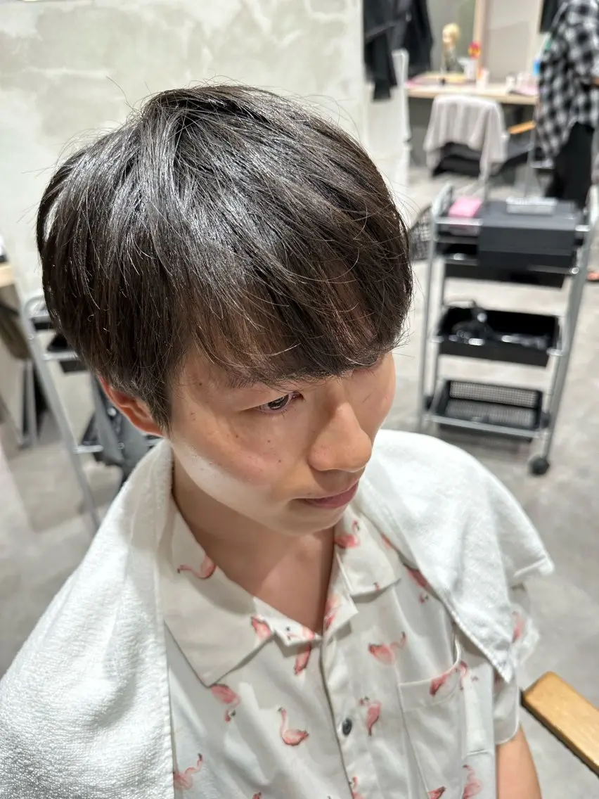 ショート メンズ 宮ケ谷 詩温のヘアスタイル