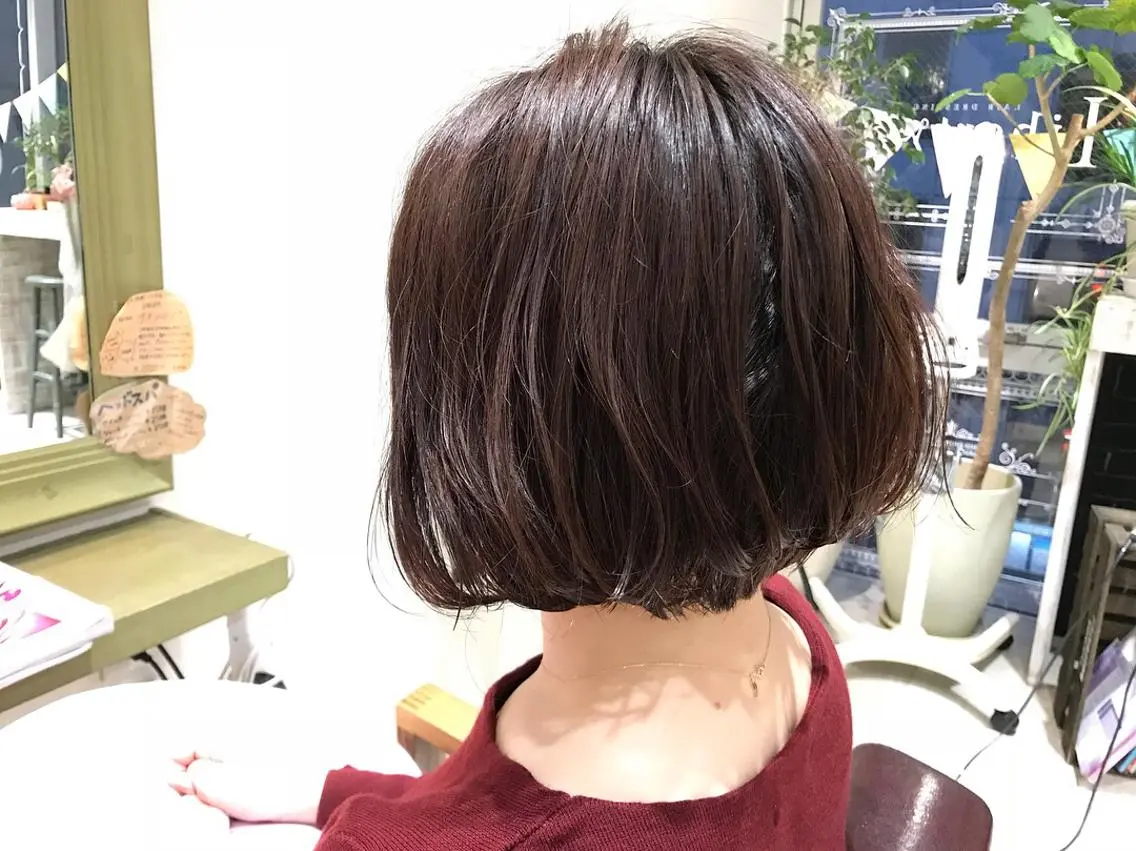 ショート カラー ボブ メンズ指名多数!! 田島史也のヘアスタイル