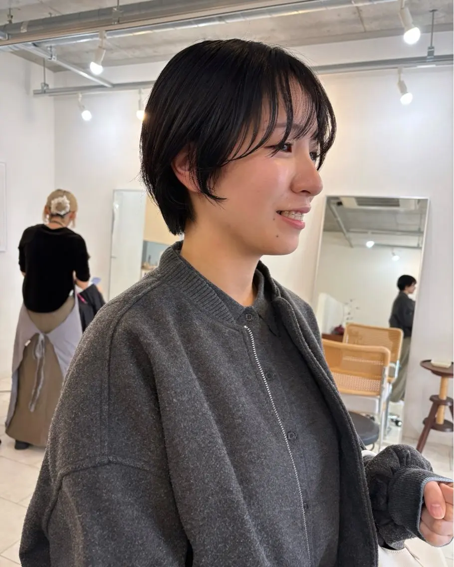 ショート トリートメント カット eri kinjoのヘアスタイル