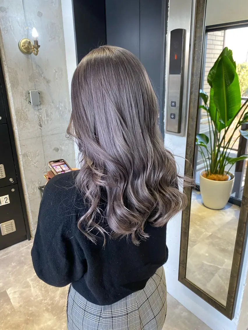 ロング カラー ヘアカラー トリートメント 🌻Insta指名 NO.1🌻Shoのヘアスタイル