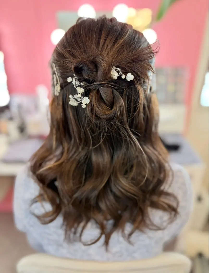 セミロング ヘアセット 北本 美幸のヘアスタイル