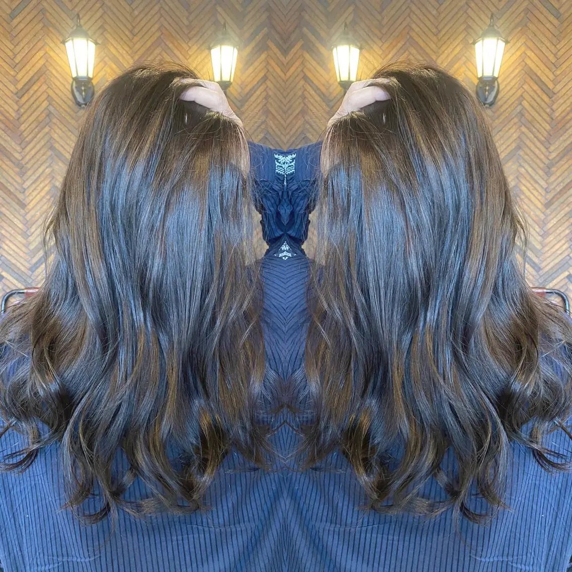 ロング カラー tocca 💜石田愛結💜のヘアスタイル