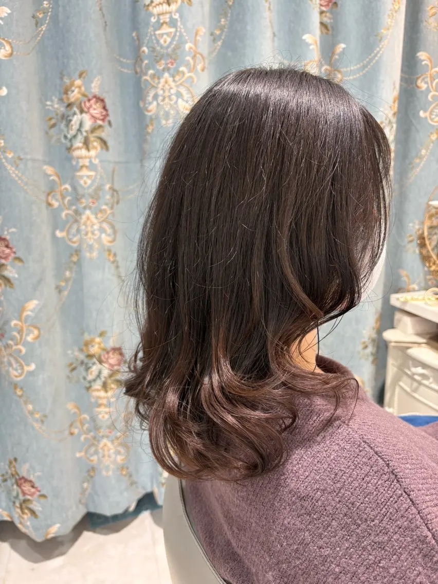 ミディアム ミディアムレイヤー レイヤーカット MASUMI／ 川西能勢口LUMIAのヘアスタイル
