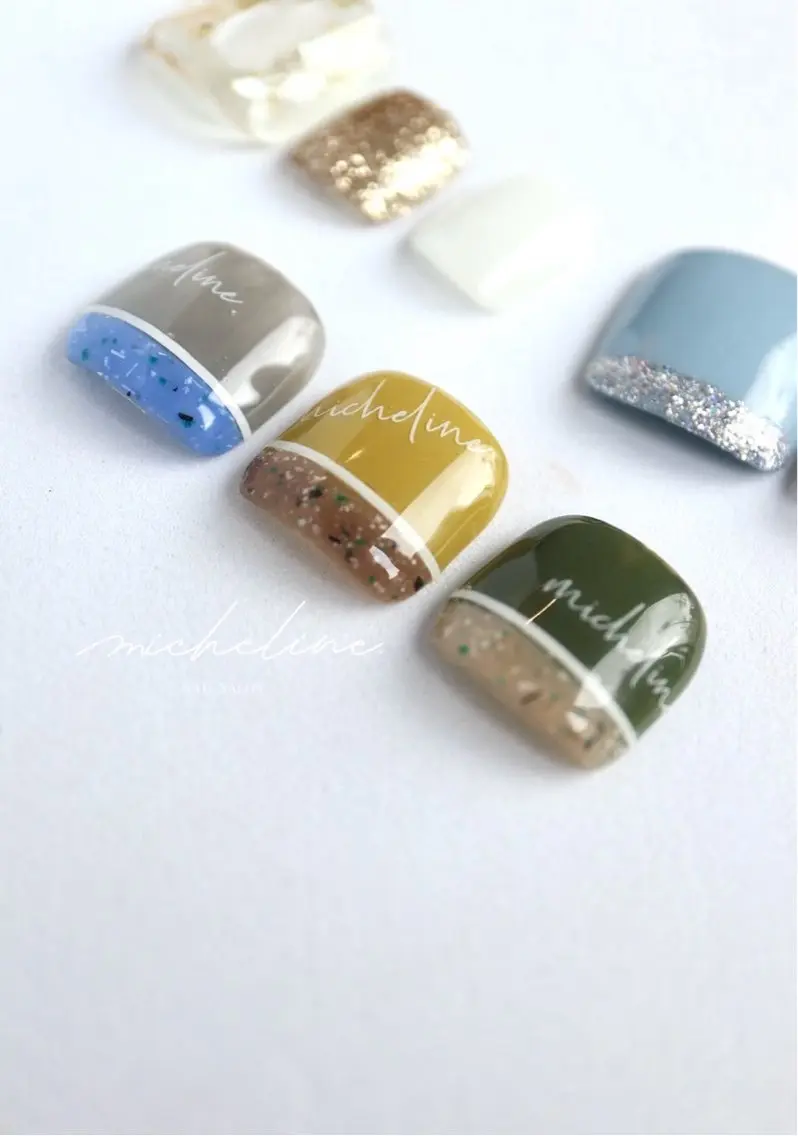 ネイル フットネイル micheline. りさのネイルデザイン