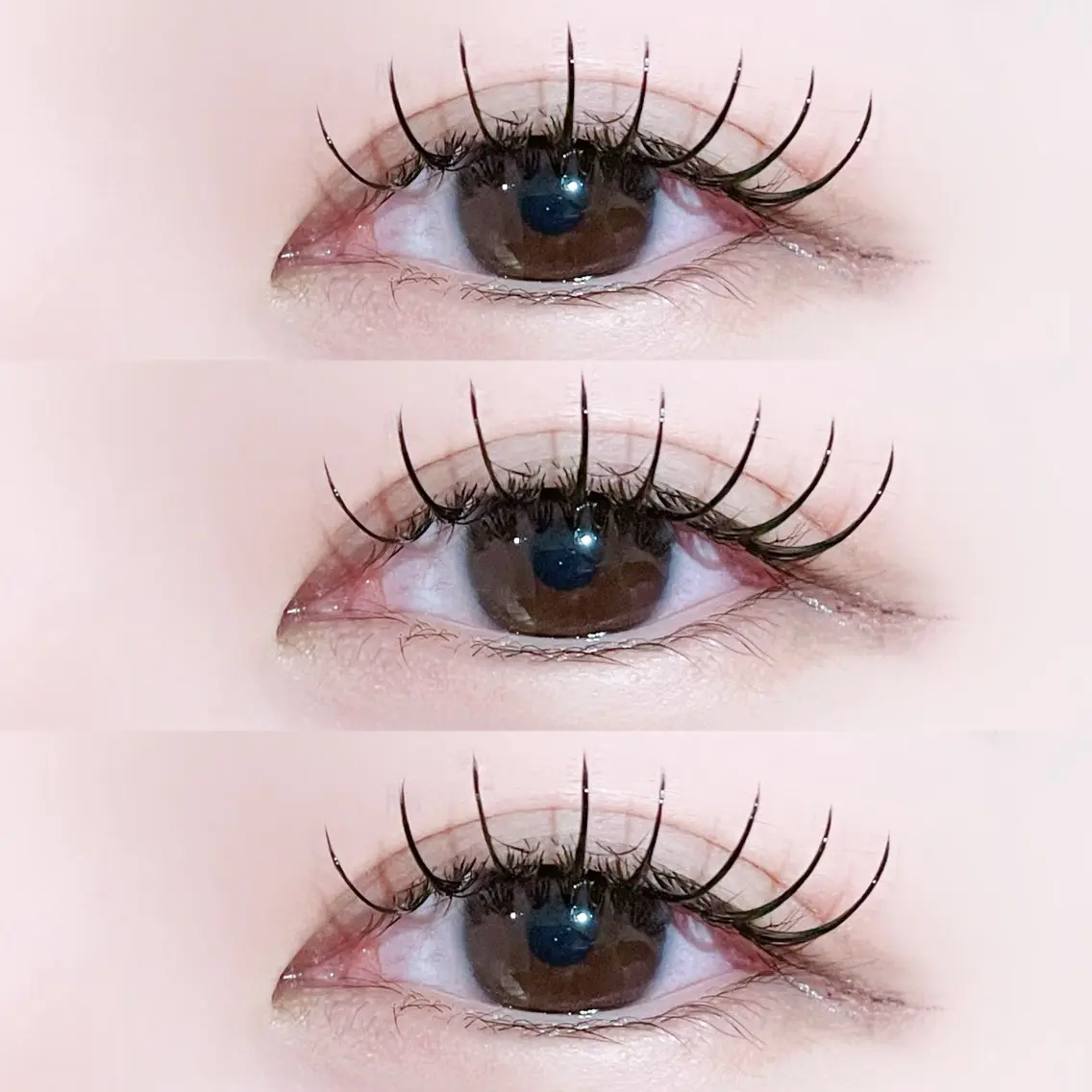 マツエク・マツパ マツエク sakura/梅田/ 韓国ヘア/束感まつげのヘアスタイル