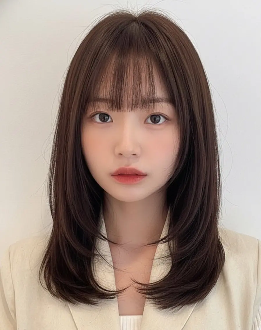 ミディアム あーや / FIXのヘアスタイル