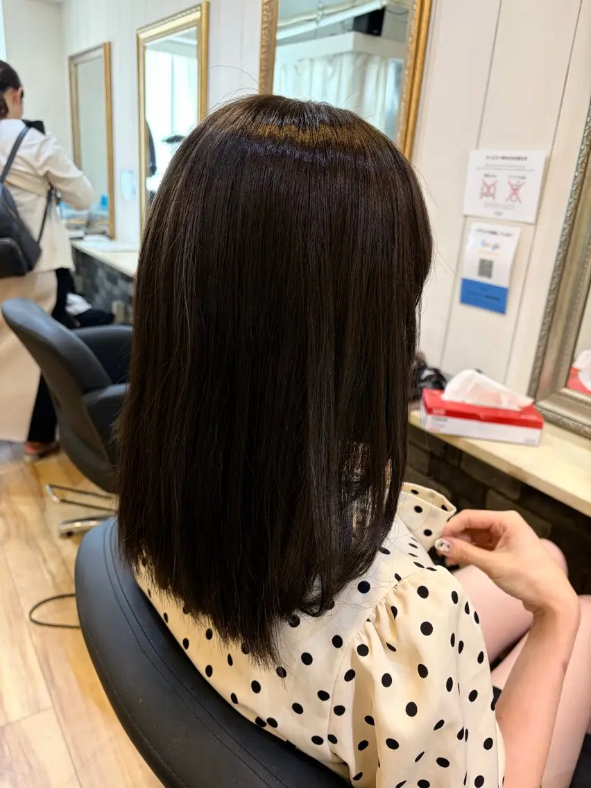 ミディアム カラー ベージュカラー ブラウンカラー 透明感カラー ミント ミントベージュ ヘアカラー koki/ ハイトーンカラーのヘアスタイル