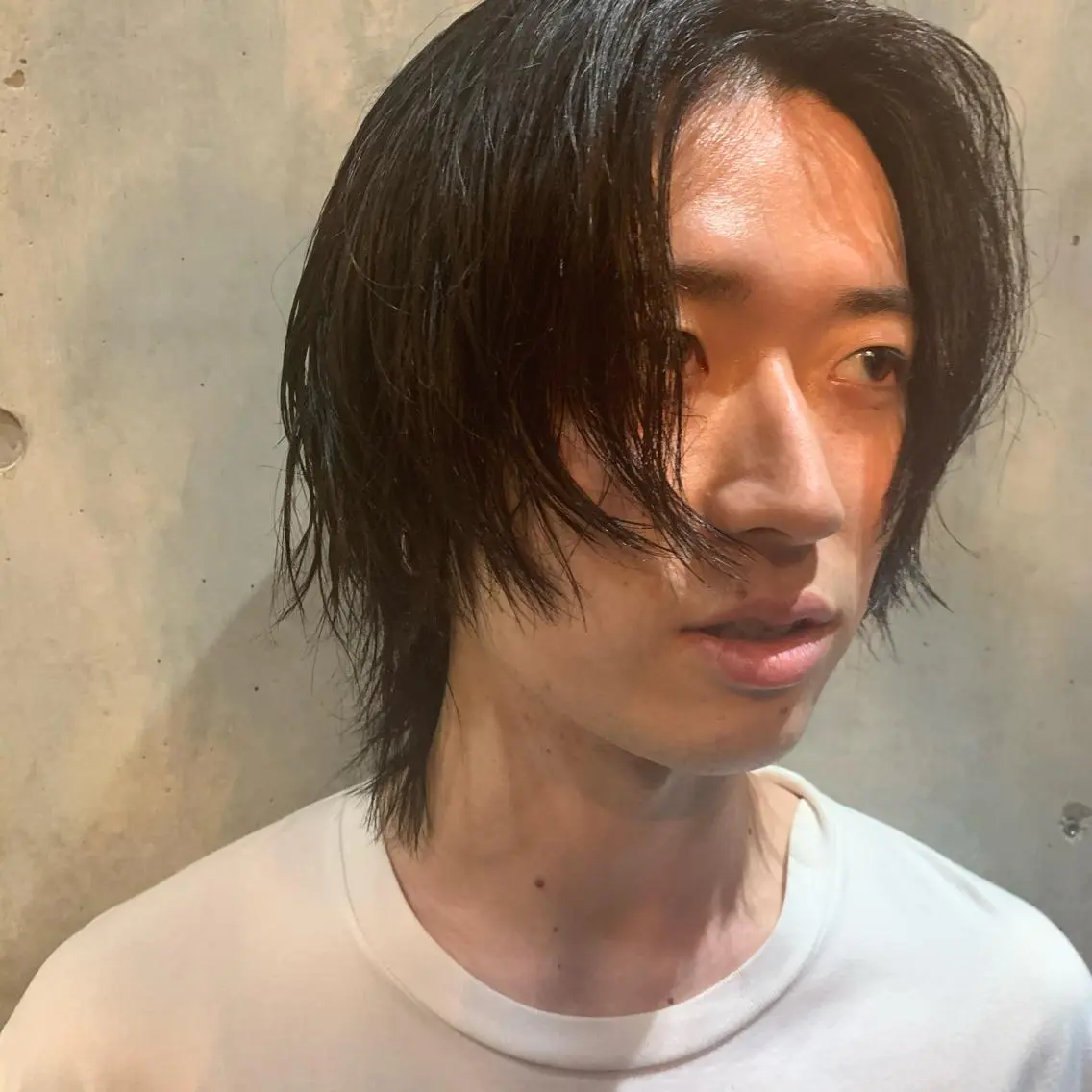 ショート メンズ メンズウルフカット ウルフカット カット ウルフ、レイヤー 、メンズカットSHOのヘアスタイル