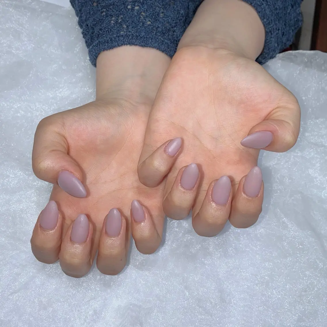 ネイル マットネイル ハンドネイル NailStudio Zen🦇akaneのネイルデザイン