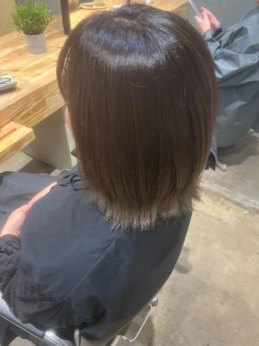 カラー 西村 颯世のヘアスタイル