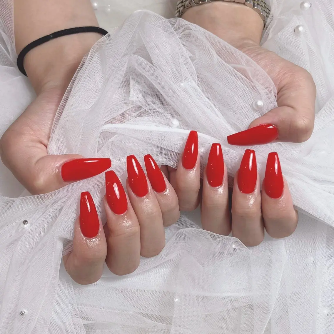 スカルプ長さだしワンカラー💅🏻の写真