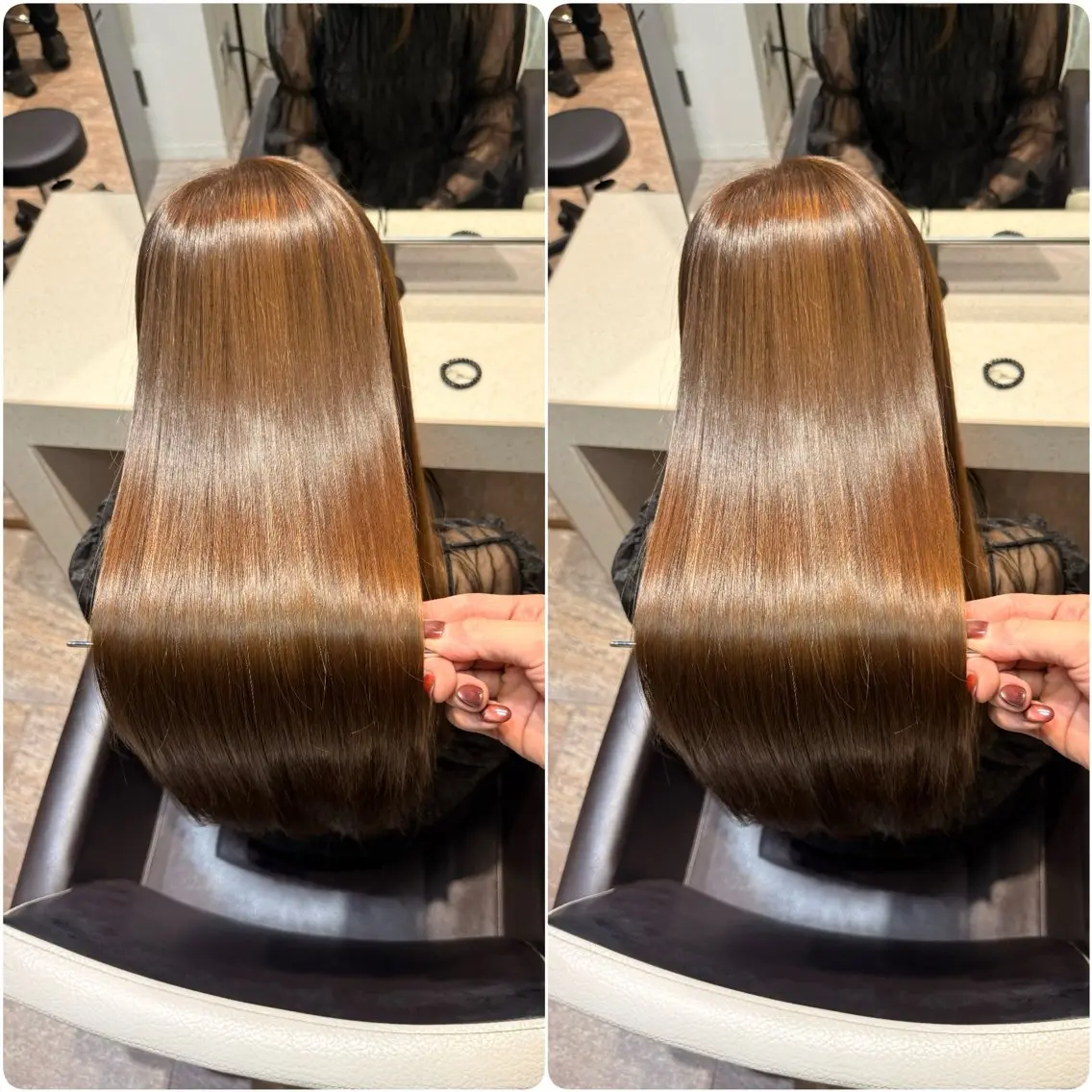 ロング カラー カット 縮毛矯正 トリートメント ヘッドスパ 🌹ULTOWA🌹 髪質改善/縮毛/店長のヘアスタイル